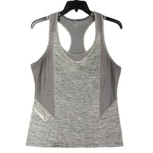 Athleta Tank Top Womens L Racerback Performance‎ Mesh Activewear Gym Yoga Core